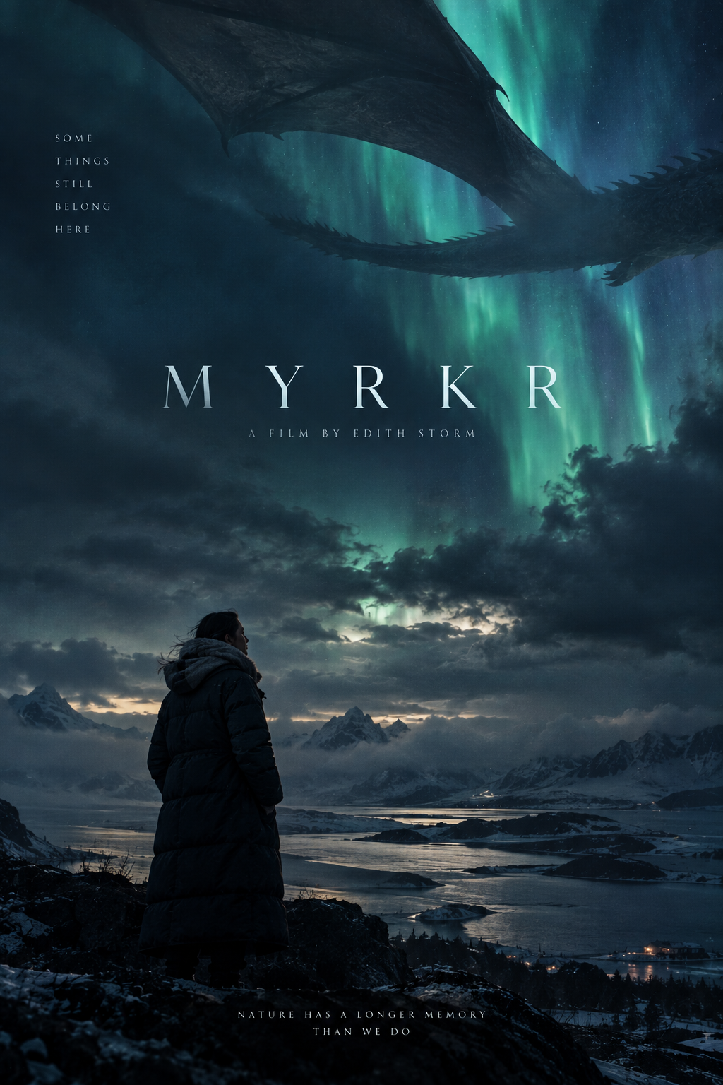 MYRKR – feature film · folk horror / eco-thriller by screenwriter Edith Storm (poster)